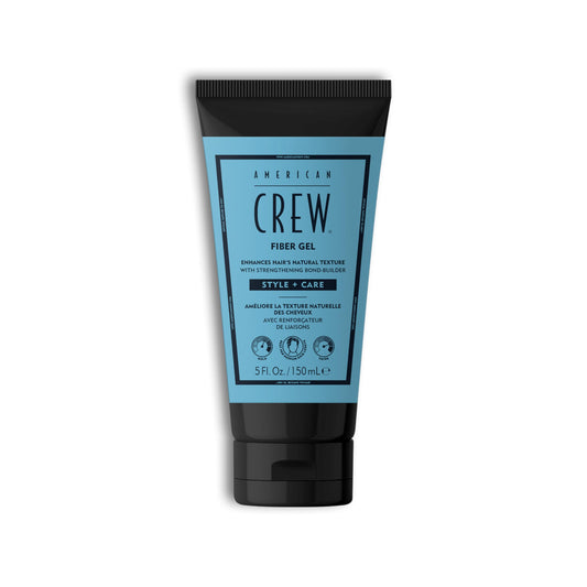 AMERICAN CREW Fiber Gel, Texturizing & Strengthening Formula with Bond Builder, Medium Hold & Natural Finish for Short to Medium Hair, 5 fl oz Beauty & Personal Care AMERICAN CREW