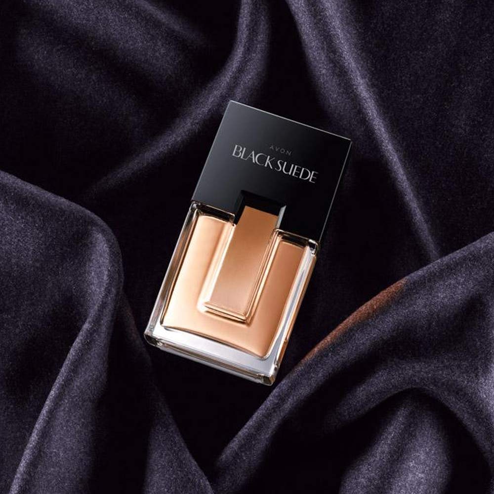AVON Black Suede Eau de Toilette Spray for Men Beauty & Personal Care AVON