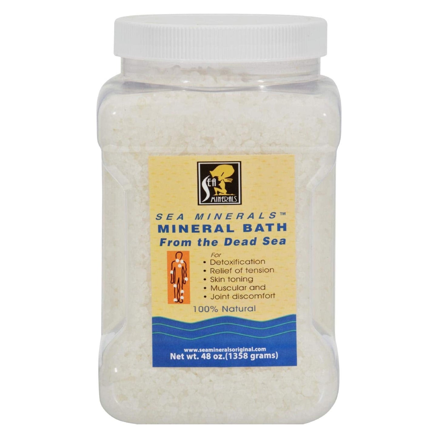 Sea Minerals Mineral Bath From The Dead Sea - 48 oz Beauty and Personal Care Sea Minerals