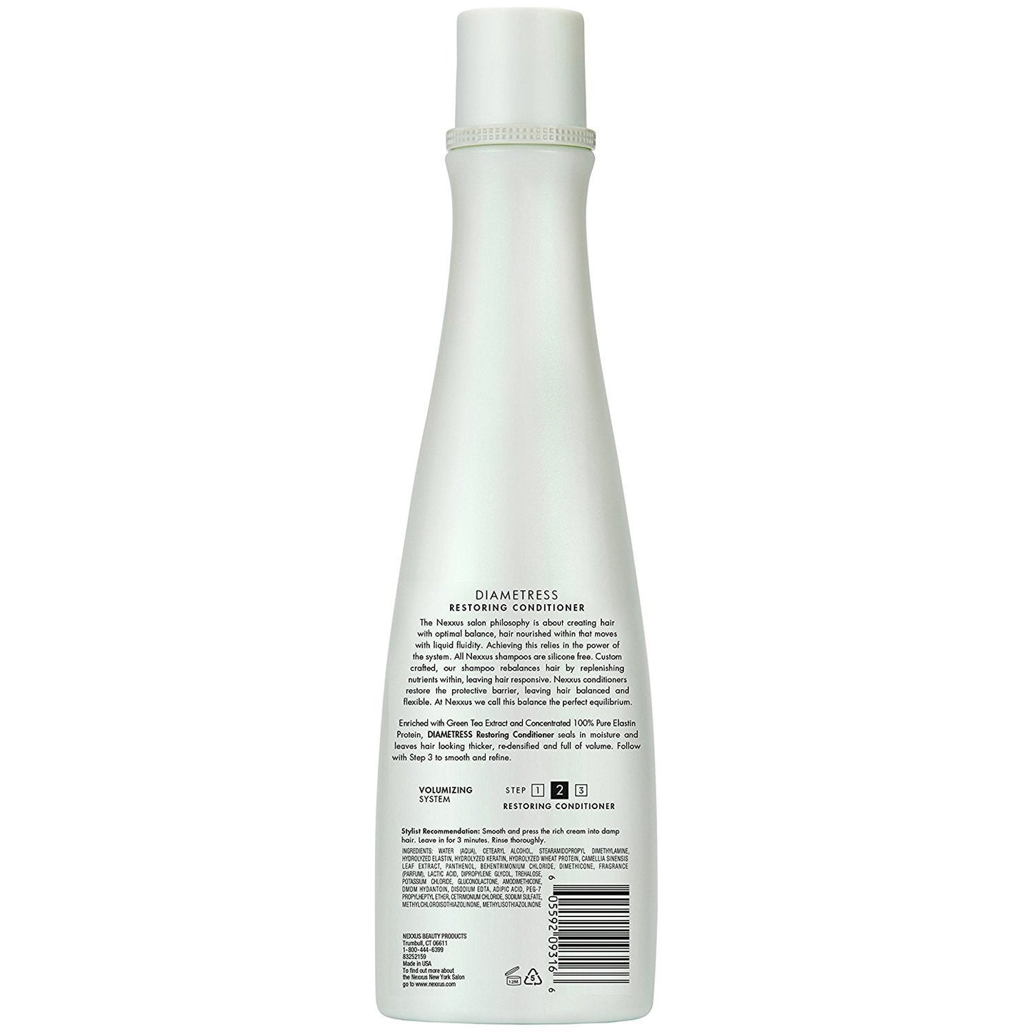 (1) Nexxus DIAMETRESS Shampoo & (1) Nexxus DIAMETRESS Conditioner - 13.5 oz (400 ml) EACH - Volumizing System, for Fine and Flat Hair Beauty & Personal Care Nexxus
