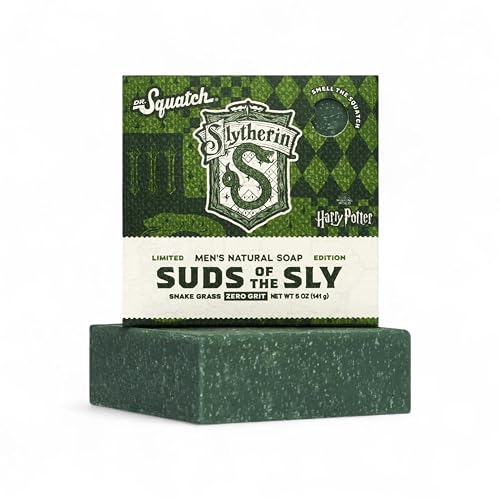 Dr. Squatch Harry Potter Men's Natural Bar Soaps 5oz (Limited Edition) Beauty & Personal Care Dr. Squatch