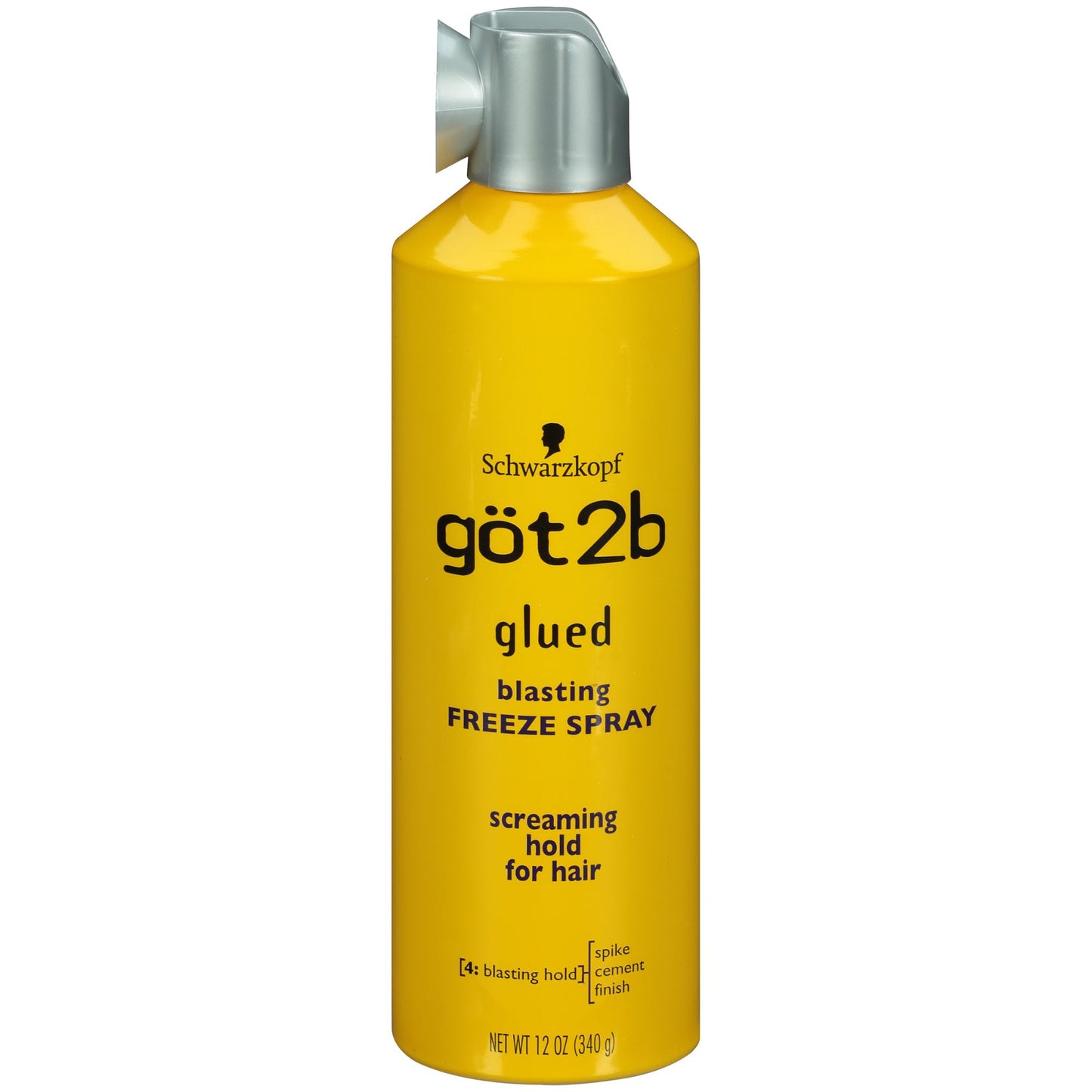 got2b Glued Blasting Freeze Hair Spray, 12 Fl Oz, Pack of 6, Extra Strong Holding Spray for Spikes & Styles, Long-Lasting All-Day Hold, Wind-Tested Beauty & Personal Care Got2B