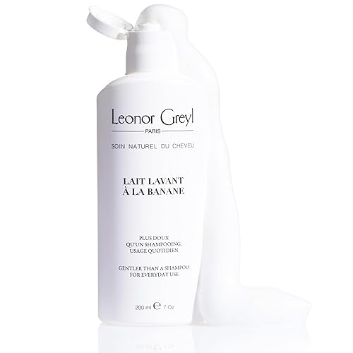 Leonor Greyl Paris - Lait Lavant a La Banane - Gentle Shampoo For Daily Use - Natural Purifying Hair Care Shampoo for Fine, Limp Hair (6.7 oz) Beauty & Personal Care Leonor Greyl