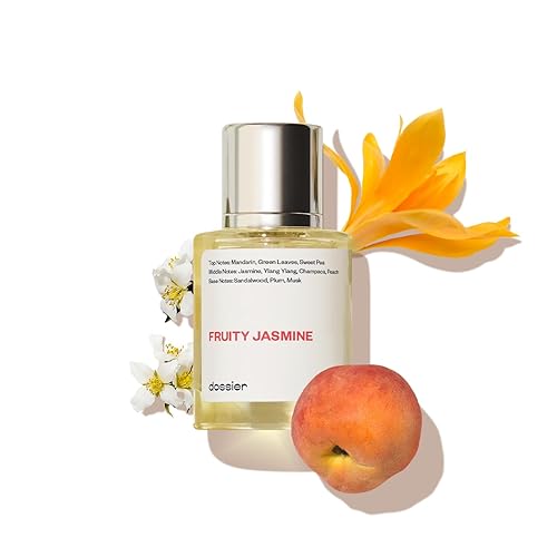 Dossier - Fruity Jasmine - Eau de Parfum - Luxury Perfume - Paraben-Free - Vegan - For Women - Fragrance 1.7 Fl oz (Spray 50ml) Beauty & Personal Care Dossier