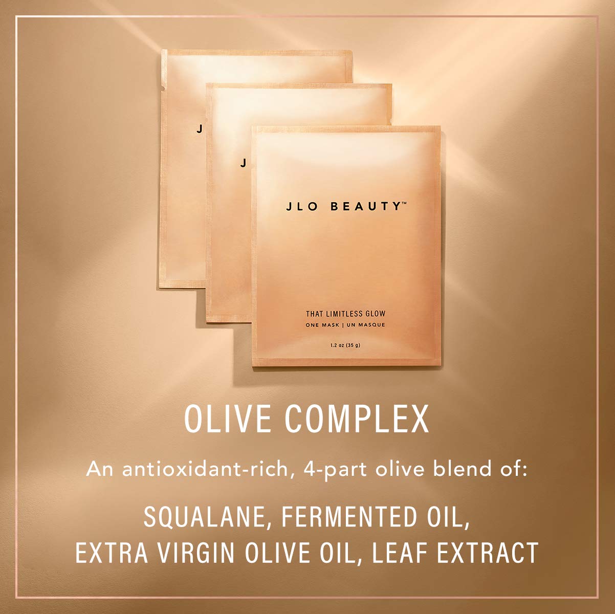 JLO BEAUTY Hydrating Sheet Face Mask, 2-Piece Facial Masks with Glow Serum, Helps Brighten, Smooth & Refresh Skin, Moisturizing Self Care Skincare Beauty & Personal Care JLO BEAUTY