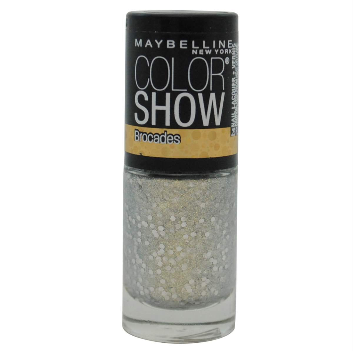 NEW Maybelline Color Show Brocades Nail Polish - 770 Silver Swank