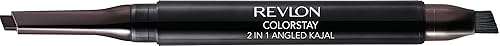 Revlon ColorStay 2-in-1 Angled Kajal Eyeliner, Waterproof Eye Makeup with Smudge Brush for Smokey Eyes, Fig (102), 0.01 oz Beauty & Personal Care REVLON
