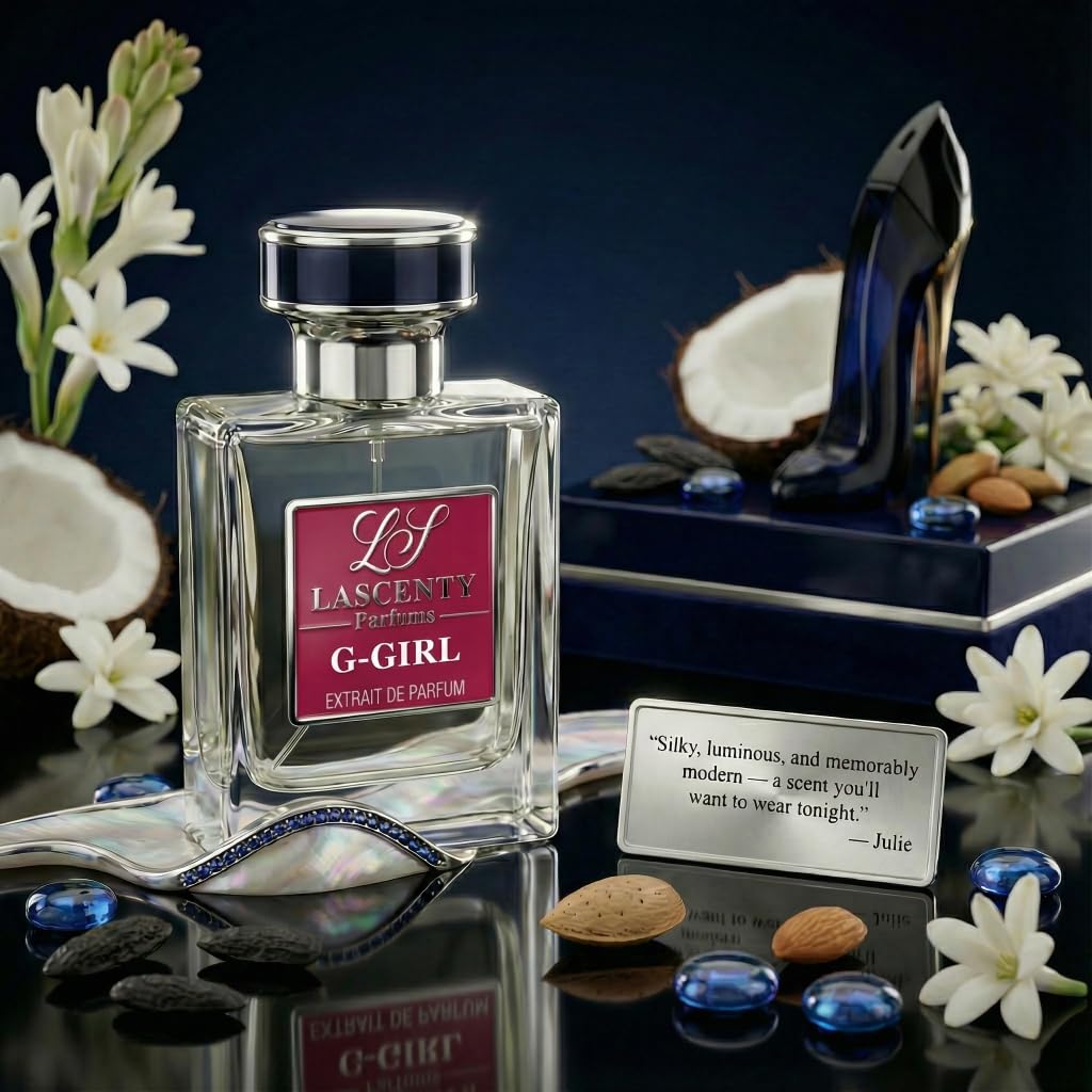 LaScenty G-GIRL Inspired by the Iconic Blue Stiletto Fragrance, Sweet Floral Gourmand Perfume for Women, Long Lasting Intense Fragrance with Strong Beauty & Personal Care LaScenty