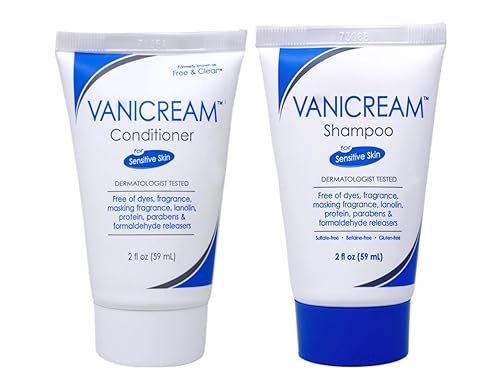 Vanicream Shampoo and Conditioner, 2 Ounce Travel Size Combo Set Beauty & Personal Care Vanicream