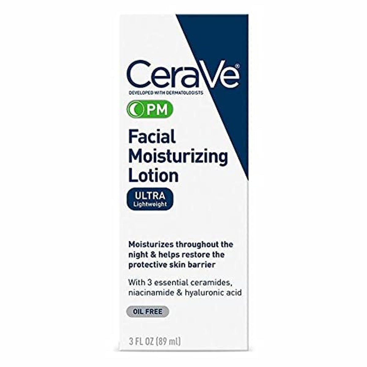 CeraVe PM Facial Moisturizing Lotion | Night Cream | 3 Ounce Beauty & Personal Care CeraVe