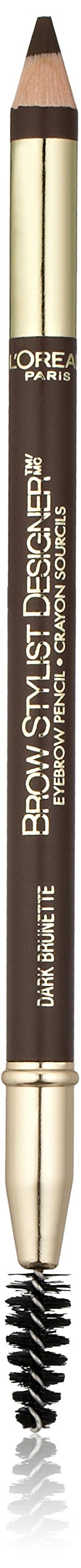 L'Oreal Paris Brow Stylist Designer Eyebrow Pencil, Dark Brunette [315] 0.045 oz Beauty & Personal Care L'Oreal Paris