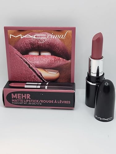 MAC M·A·Cximal Silky Matte Lipstick Mini, Mehr, 0.06 Ounces Beauty & Personal Care MAC