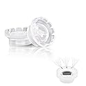 Mulutoo 400 Pcs Eyelashes Extension Volume Lashes Fan Blossom Cups,Quick Blossom Cup,Glue Holder and Lash Organizer Tool,for Eyelash Grafting, Nail Beauty & Personal Care Mulutoo