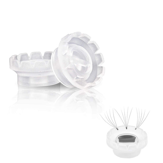 Mulutoo 400 Pcs Eyelashes Extension Volume Lashes Fan Blossom Cups,Quick Blossom Cup,Glue Holder and Lash Organizer Tool,for Eyelash Grafting, Nail Beauty & Personal Care Mulutoo
