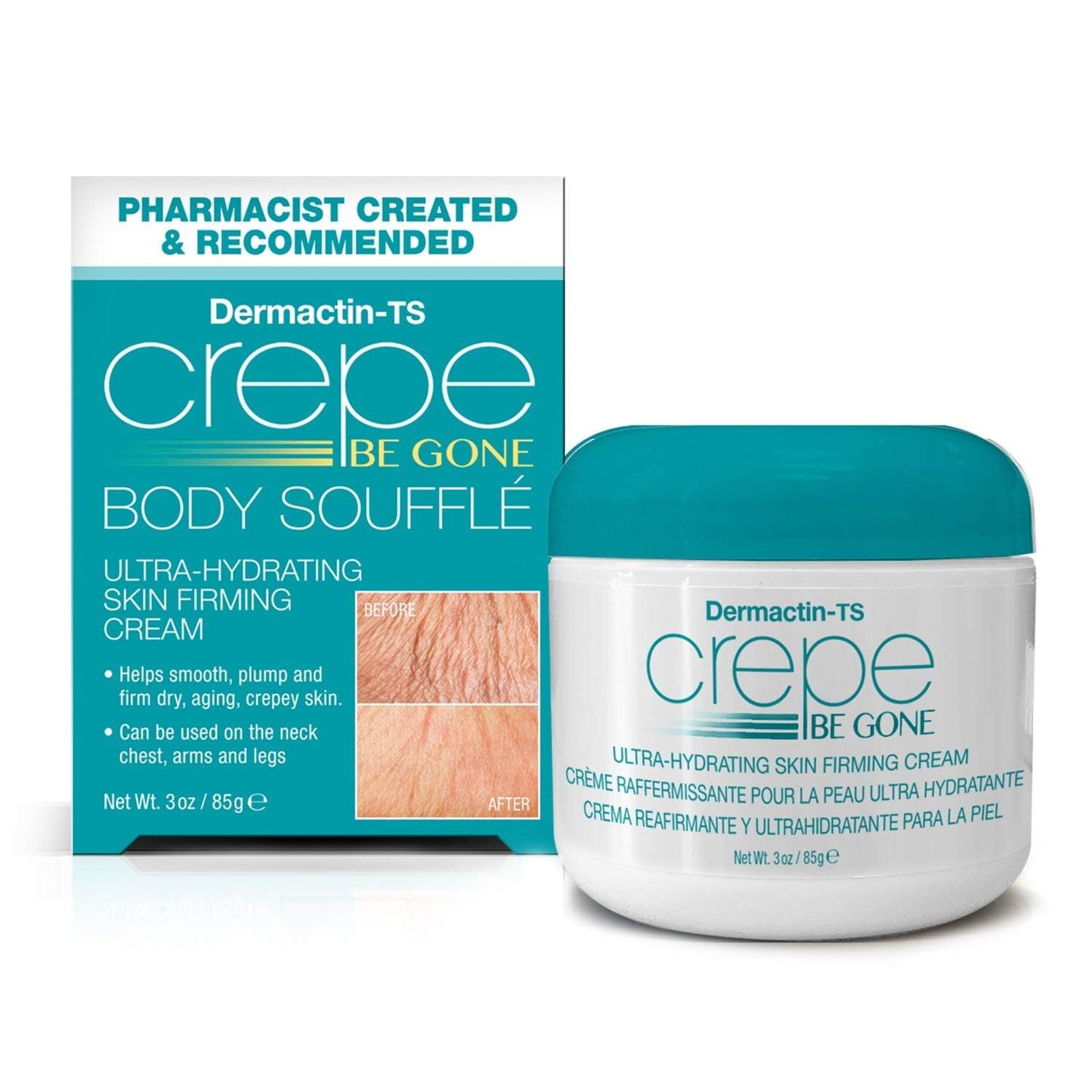 Dermactin Crepe Be Gone Body Souffle 2.5 ounce (6-Pack) Beauty & Personal Care Dermactin