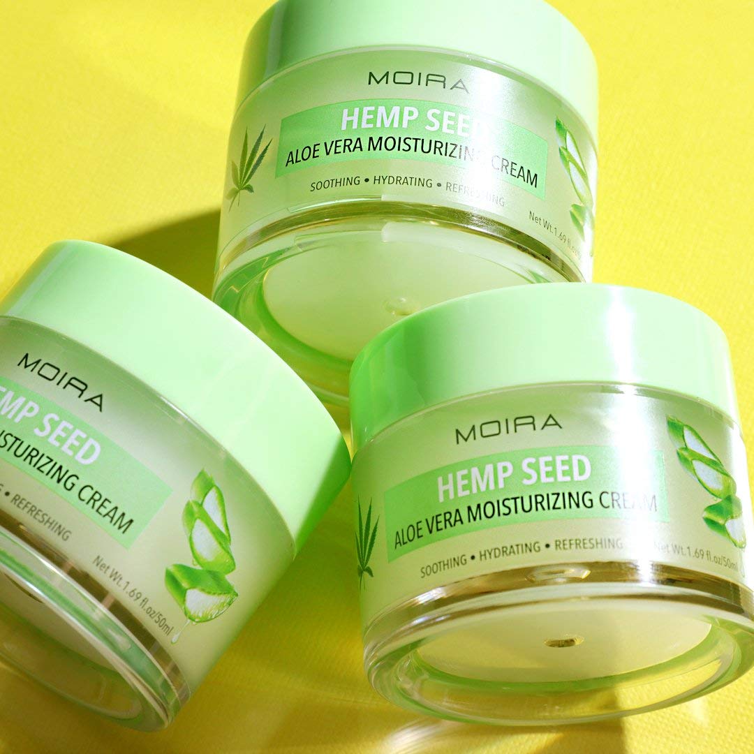 Moira Hemp Seed Aloe Vera Moisturizing Cream Beauty & Personal Care Moira
