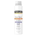 Neutrogena Clear Body SPF 50 Sunscreen Spray, Broad Spectrum UVA/UVB Sun Protection, Water-Resistant, Non-Comedogenic, Lightweight Body Sunscreen Beauty & Personal Care Neutrogena