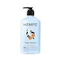 HEMPZ Triple Moisture Body Moisturizer, 17 Oz - Hydrating Lotion Rich with Minerals, Vitamin C, & Hempseed Oil to Nourish & Repair Extremely Dry or Beauty & Personal Care Hempz