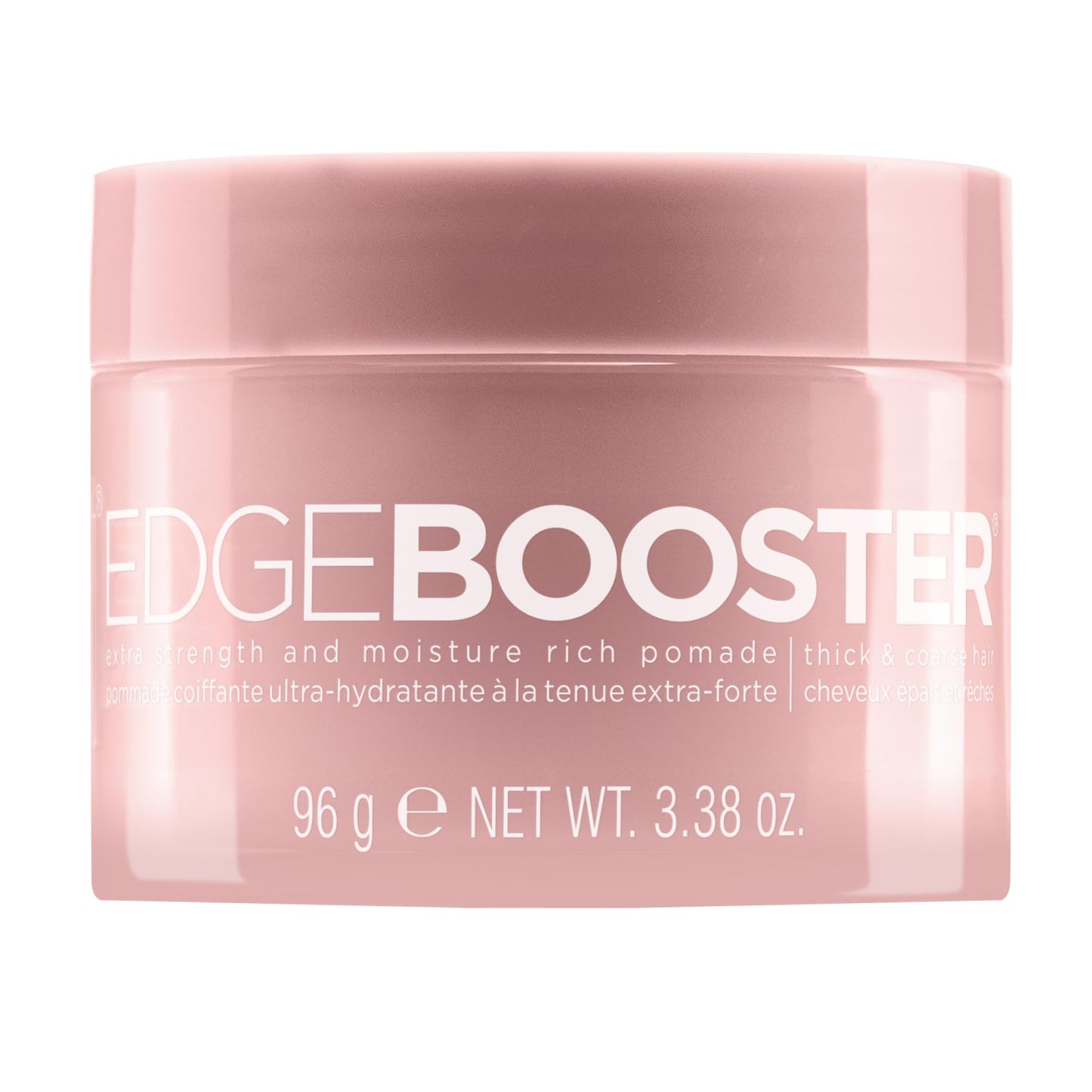 Style Factor Edge Booster Extra Strength & Moisture Rich Pomade | Strong Hold Edge Control Gel for Thick & Coarse Hair | High Shine, Non-Greasy Beauty & Personal Care Style Factor