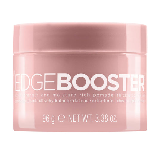 Style Factor Edge Booster Extra Strength & Moisture Rich Pomade | Strong Hold Edge Control Gel for Thick & Coarse Hair | High Shine, Non-Greasy Beauty & Personal Care Style Factor