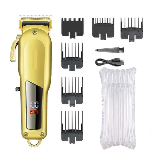Razors Hair Clipper Hair Trimmer for Men Hair Cutting Machine Beard Trimmer Profesional Cordless Haircut Machine Rechargeable(Gold Without Box) Beauty and Personal Care EWKYLSEM