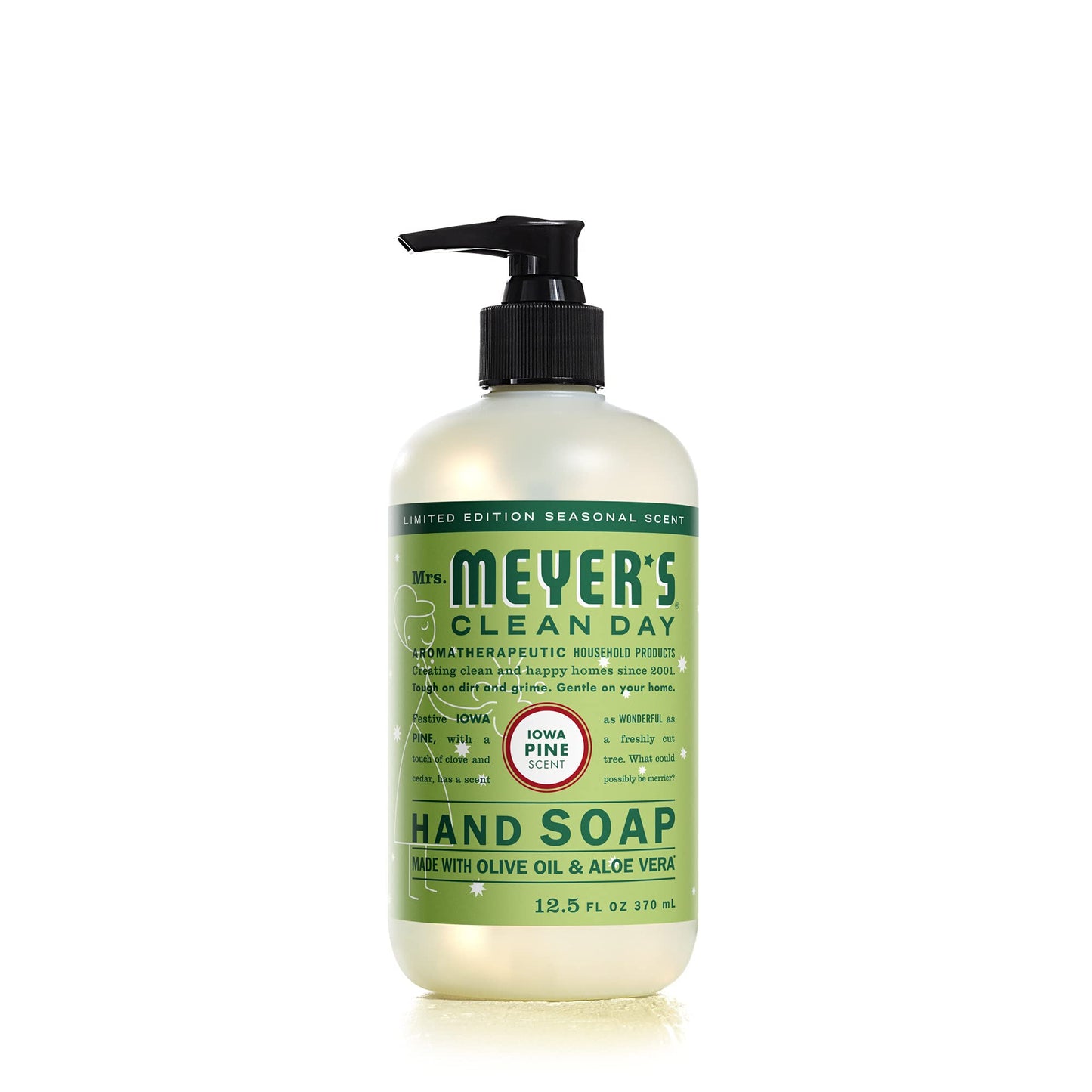Mrs. MEYER'S Clean Day Liquid Hand Soap Iowa Pine, 12.5 Fl Oz (Pack of 1) Beauty & Personal Care Mrs. MEYER'S