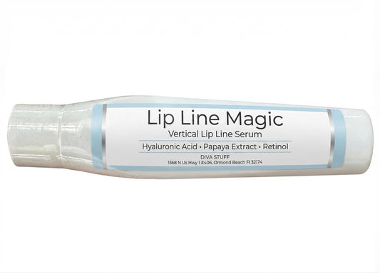 Lip Line Serum For Lines Above the Lips, Max Strength, With Hyaluronic Acid, Papaya Extract and Retinol Beauty and Personal Care Diva Stuff