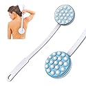 Yiesoum Back Lotion Applicator and Massager by Body Long Handheld self-Handhled Easy Reach for Sunscreen, Cream, Shower Gel on Back, Legs and Feet Beauty & Personal Care Yiesoum