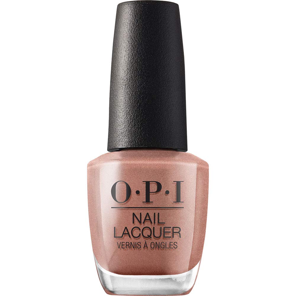 OPI Nail Lacquer Made It To the Seventh Hill! | Sheer Soft Bronze Shimmer Chip Resistant Nail Polish | Lisbon Collection Beauty & Personal Care OPI