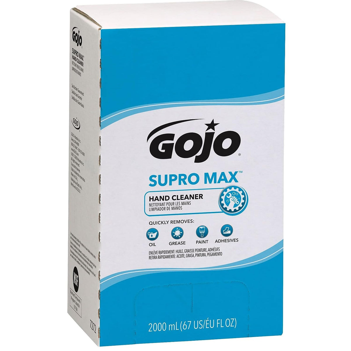GOJO Supro Max Liquid Hand Soap Refills for TDX Dispenser, 2,000 mL (7272-04) Beauty & Personal Care Gojo