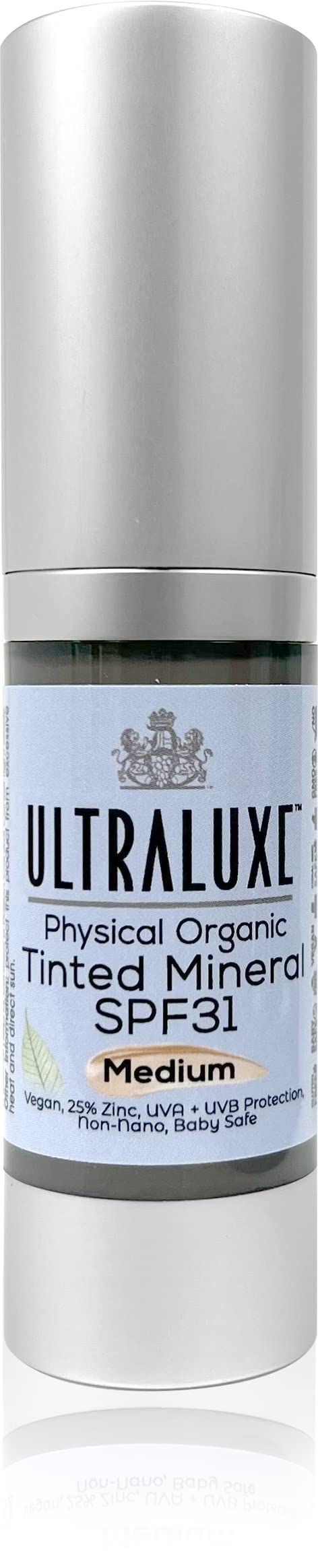 ULTRALUXE SKIN CARE Organic Glowing & Mattifying Tinted Mineral SPF31, Maintainance Beauty & Personal Care ULTRALUXE SKIN CARE