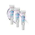 Ruby Kisses Hydrating Clear Lip Oil Treatment Gloss (3 Pack), Hydrates & Heals with Vitamin E & Jojoba, Lightweight Non-Greasy Formula with Almond Beauty & Personal Care Ruby Kisses