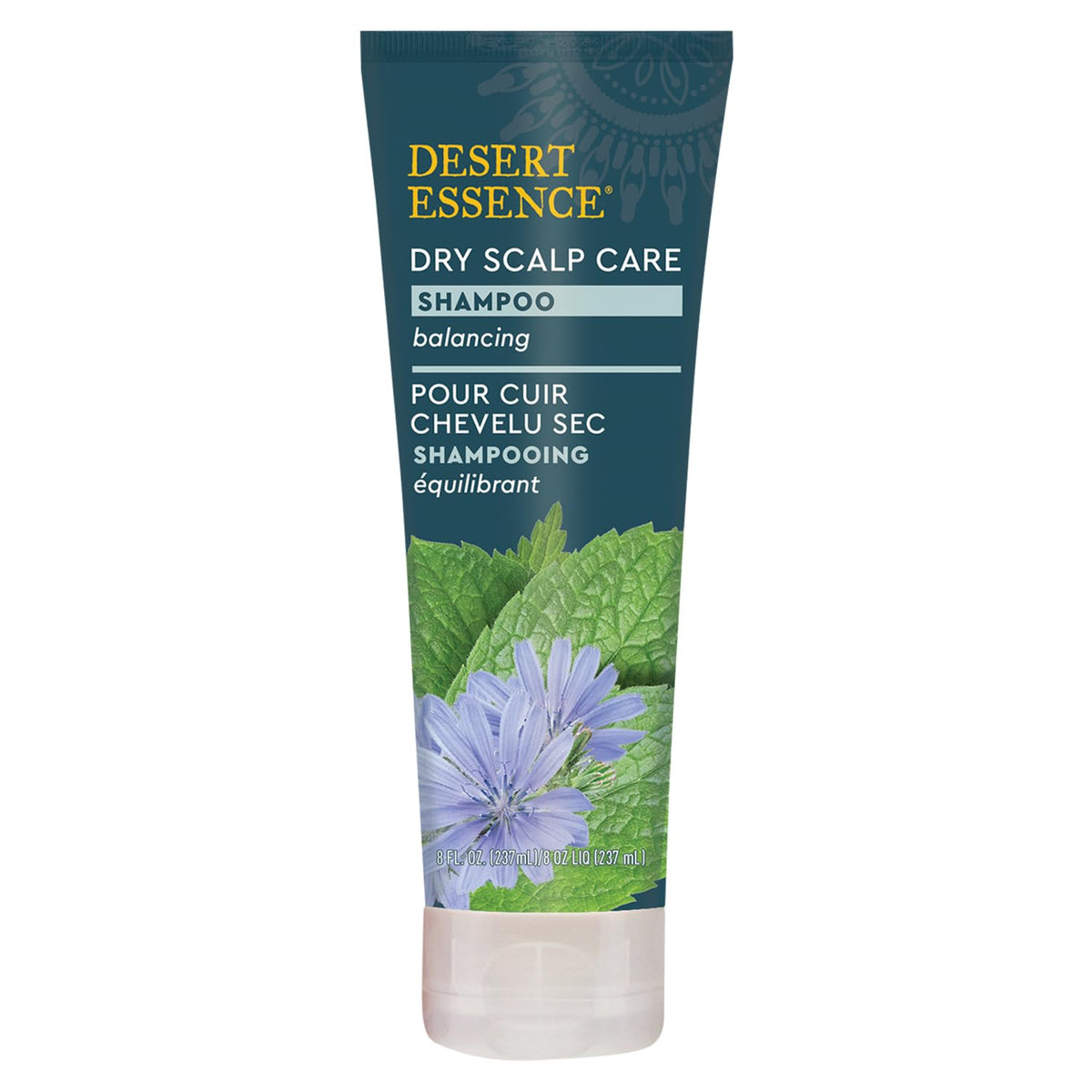 Desert Essence Dry Scalp Care Shampoo with Tea Tree & Manuka Oil, 8 Oz