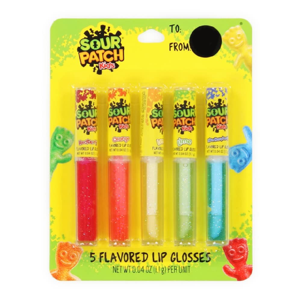 Taste Beauty Sour Patch Kids 5-Piece Flavored Lip Gloss Beauty & Personal Care Taste Beauty