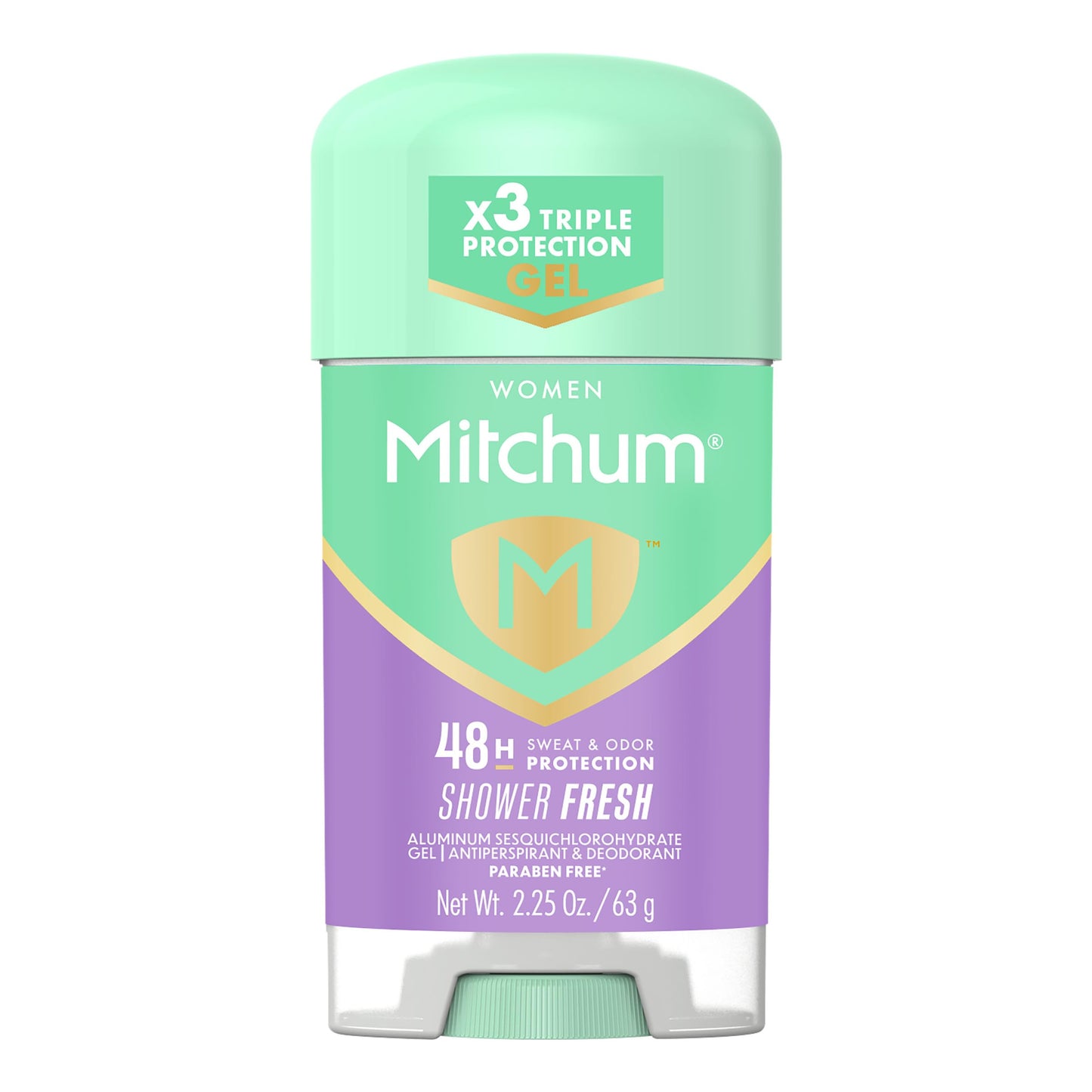 Mitchum Women’s Triple Odor Protection Antiperspirant & Deodorant Gel, Shower Fresh, 48HR Protection, 2.25 oz Beauty & Personal Care Mitchum