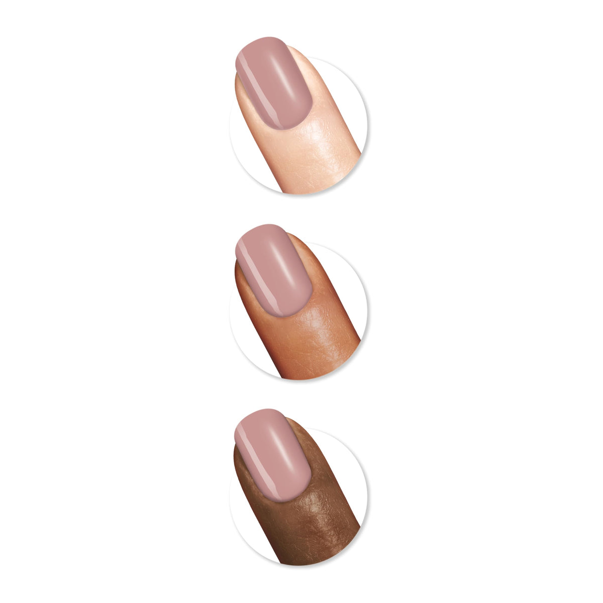 Sally Hansen Color Therapy Nail Polish | Biotin, Argan Oil, Long Lasting, Healthy Nails, Nail Strengthener, Opaque | 199 Eiffel in Love | Mauve Pink Beauty & Personal Care Sally Hansen