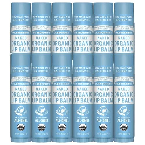 Dr Bronner Lip Balm Naked Unscntd Beauty & Personal Care Dr. Bronner's