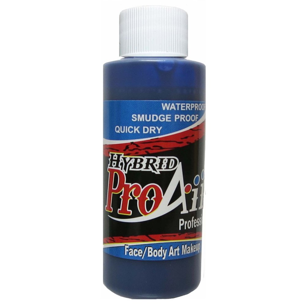 ProAiir Face and Body Painting Makeup - 2oz (60ml) Cobalt Blue Beauty & Personal Care ShowOffs Body Art