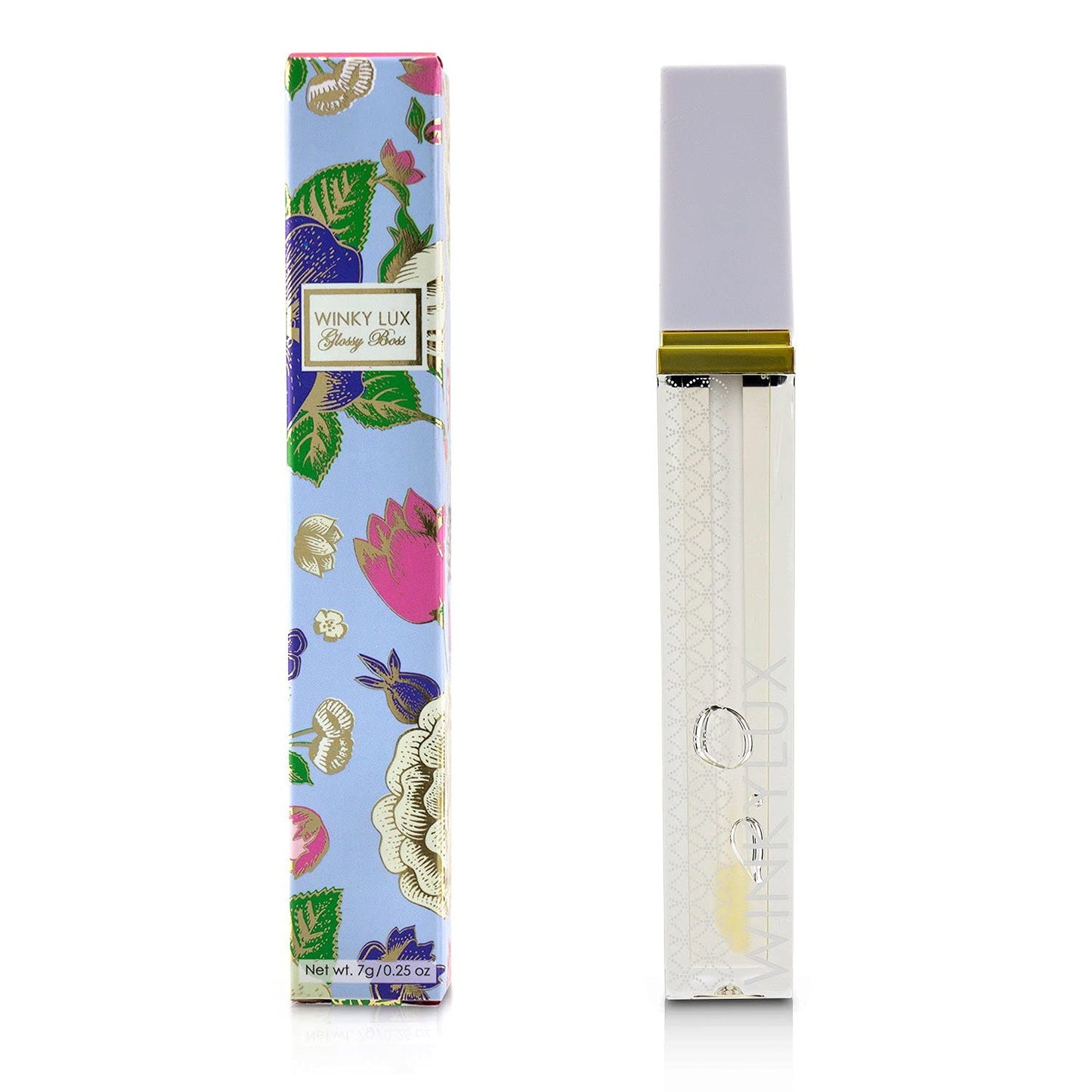 Winky Lux On The Rocks Glossy Boss Lip Gloss - Non Sticky Lip Gloss, Clear Lip Oil & Lip Lacquer, Hydrating & Nourishing Lip Care, Soft Vanilla Scent Beauty & Personal Care Winky Lux