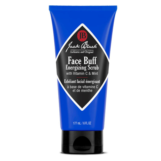 Jack Black Face Buff Energizing Scrub, 6 fl oz - Mens Facial Scrub, Exfoliating Face Wash for Men, Mens Skin Care and Facial Care Beauty & Personal Care Jack Black