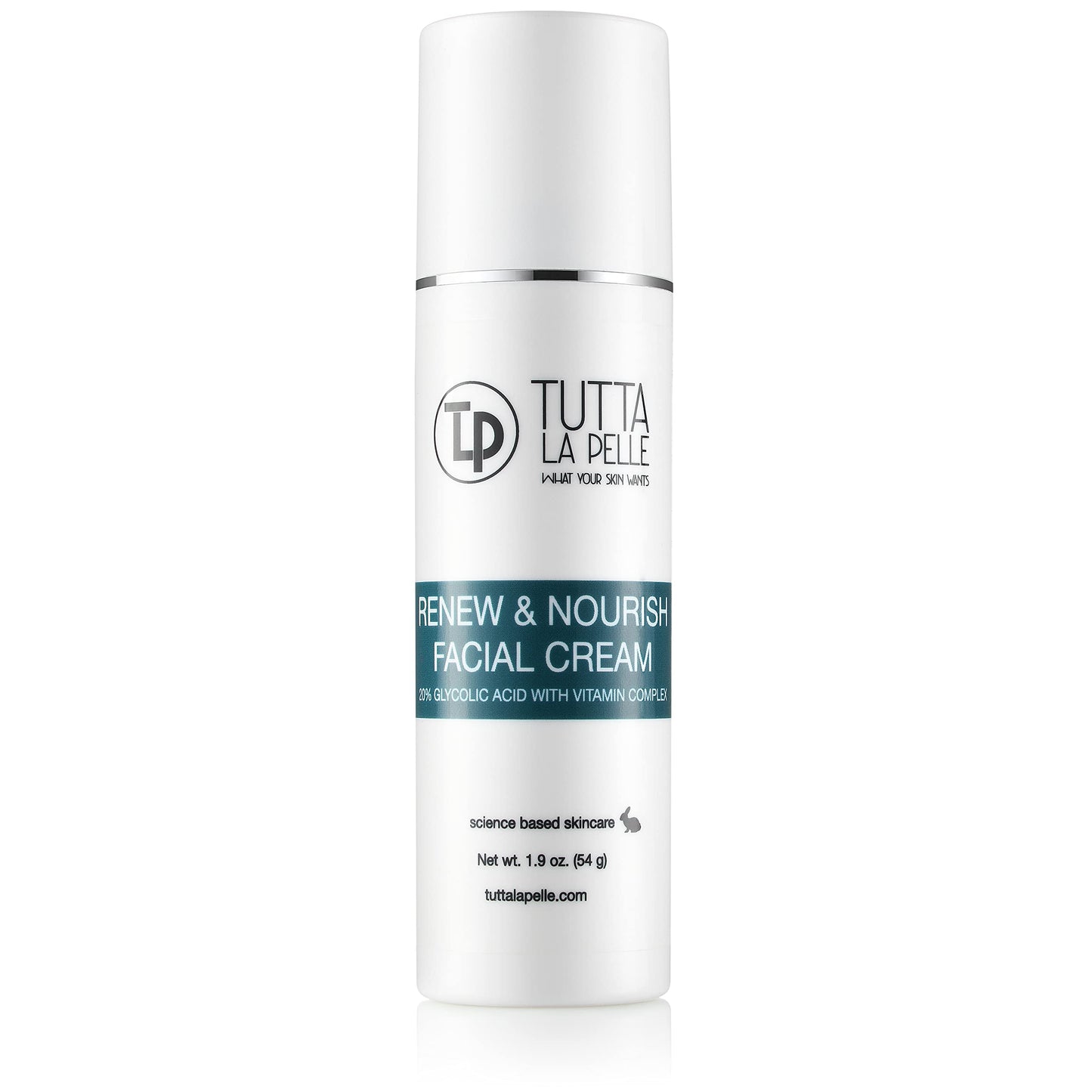 Glycolic Acid Cream 20% AHA Facial Cream, Vitamin Complex - Acne Cream, q10 Anti Aging wrinkle cream, KP - Keratosis pilaris / Fine Line Cream - Day Beauty & Personal Care Tutta La Pelle