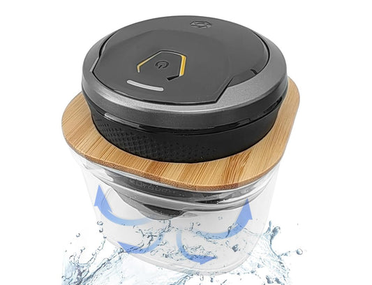 FitSand Bamboo Shaver Rinse Stand Compatible with Microtouch Titanium Electric Head Shaver Beauty and Personal Care FitSand