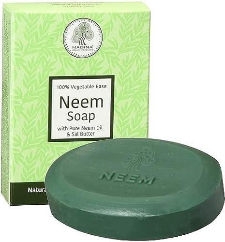 Madina Neem Advance Soap [Pack of 2 - Green - 3.5 oz.] Beauty & Personal Care Cultural Exchange