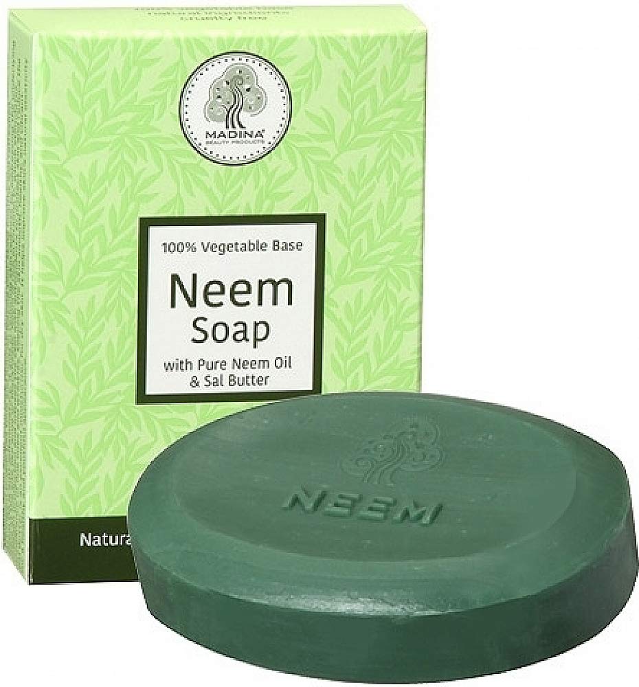 Madina Neem Advance Soap [Pack of 2 - Green - 3.5 oz.] Beauty & Personal Care Cultural Exchange