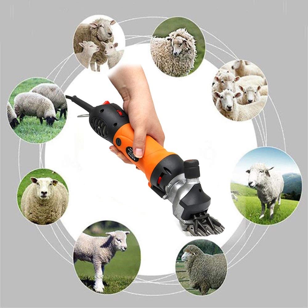 GagalU Professional Goat Shears Clipper Trimmer,Electric Sheep Shearing Machine,Sheep Shearing Machine,Sheep Electric Hair Clipper,Grooming Sheep Beauty and Personal Care GagalU