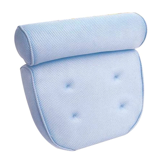Quick Dry Bath Pillow With Head/Neck and Back Support. Good for Hot Tub or Bathtub or Spa. Waterproof With 4 Built In Suction Cups - Easy to Clean Beauty and Personal Care Innovative Living