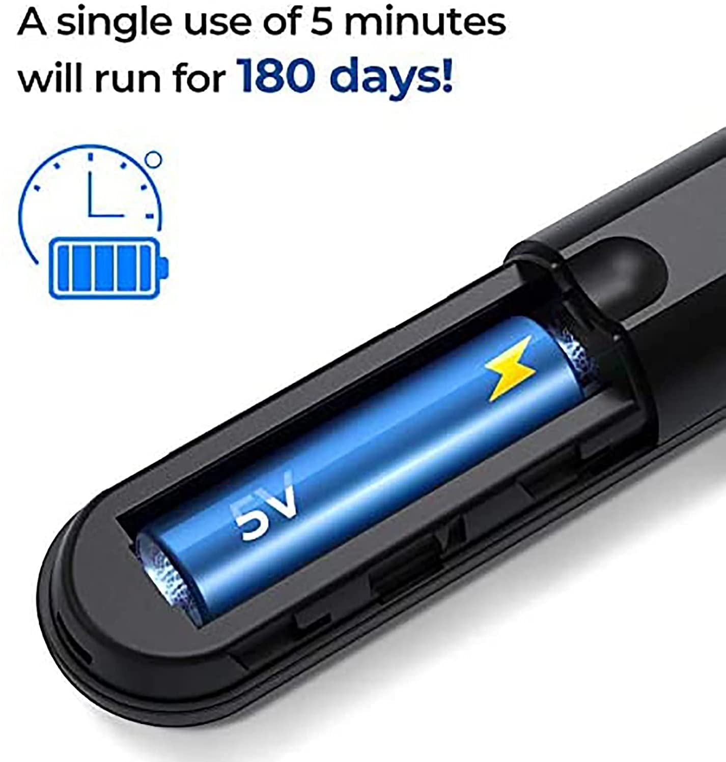 LEONYS Ear and Nose Hair Trimmer Clipper - Professional Painless Eyebrow and Facial Hair Trimmer for Men and Women, Battery-Operated, Waterproof Dual Beauty and Personal Care LEONYS