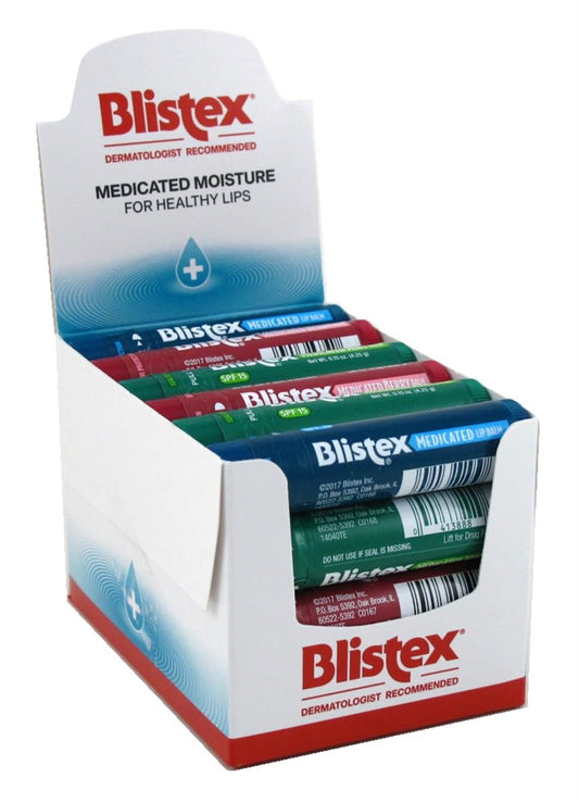 Blistex 81269 Assorted Medicated Balm (Pack of 24) Beauty and Personal Care Blistex