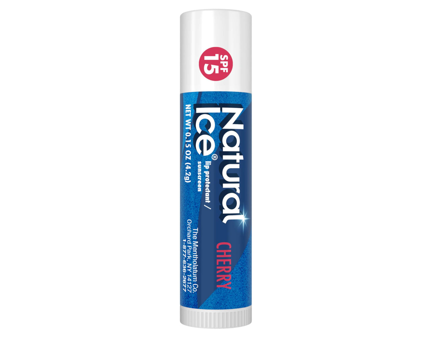 Natural Ice Cherry SPF 15 Medicated Lip Balm, 0.15 Ounce 12 Pkgs Beauty and Personal Care NATURAL