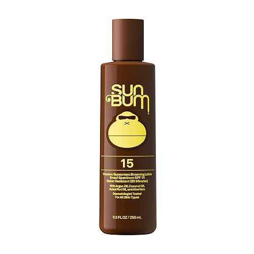 Sun Bum SPF 15 Browning Body Lotion - Water-Resistant Broad Spectrum Moisturizing Tanning Lotion with Vitamin E - Hawaii 104 Act Compliant (Made Beauty & Personal Care Sun Bum